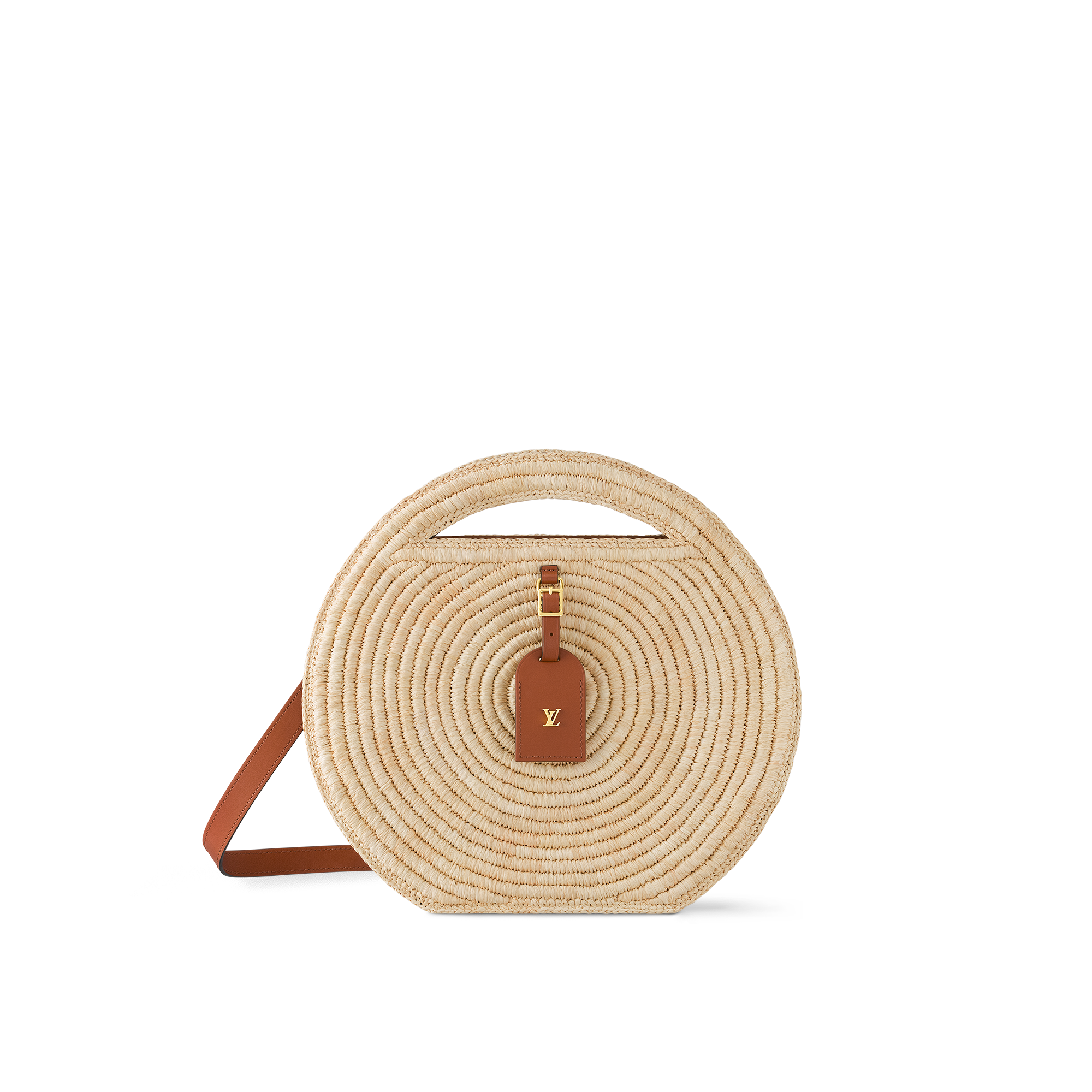 Around Me MM Bag Luxury Other Monogram Canvas Natural LOUIS VUITTON